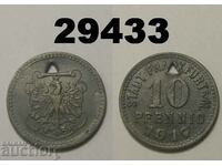 Φρανκφούρτη α. Main 10 pfennig 1917 Zinc