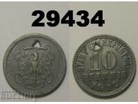 Frankfurt a. Main 10 pfennig 1917 Zinc