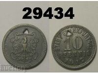 Frankfurt a. Main 10 pfennig 1917 Цинк