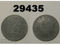 Frankfurt a. Oder 10 pfennig 1917 Zinc