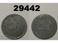 Giessen 50 pfennig 1918 Цинк
