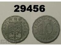 Hagen 10 pfennig 1917 Zinc