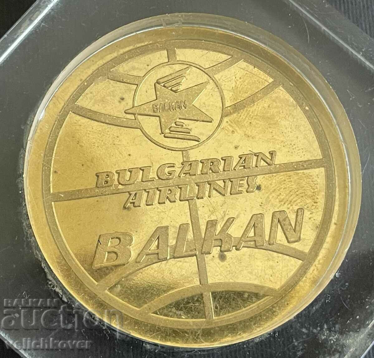 Auction 37812 Bulgaria plaque BGA Balkan Civil Aviation Auction 37812 Bulgaria plaque BGA Balkan Civil Aviation
