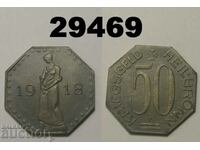 Heilbronn 50 pfennig 1918 Цинк
