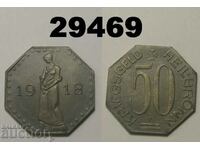 Heilbronn 50 pfennig 1918 Zinc