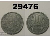 Iserlohn 10 pfennig 1917 Цинк