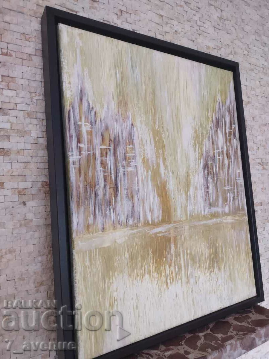 Author's painting - acrylic/canvas 50/40cm "Mirror worlds"" with price 700.00 BGN | € 357.90 Author's painting - acrylic/canvas 50/40cm "Mirror worlds"" with price 700.00 BGN | € 357.90