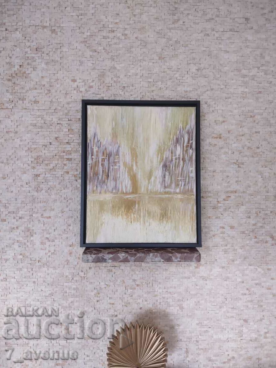 Auction Author's painting - acrylic/canvas 50/40cm "Mirror worlds"" Auction Author's painting - acrylic/canvas 50/40cm "Mirror worlds""