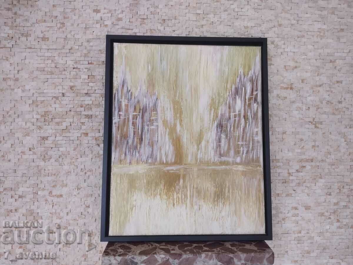 Delivery of Author's painting - acrylic/canvas 50/40cm "Mirror worlds"" Delivery of Author's painting - acrylic/canvas 50/40cm "Mirror worlds""