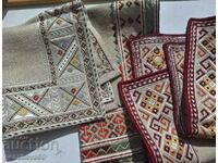 BEAUTIFUL Bulgarian Tishleifer embroidery and two checks