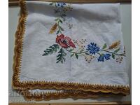 Beautiful vintage embroidered tablecloth