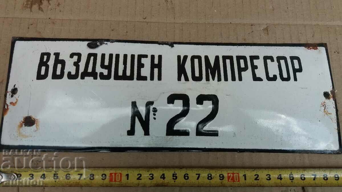 Delivery of MASSIVE SOC. ENAMEL PLATE Delivery of MASSIVE SOC. ENAMEL PLATE