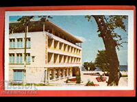 CARD TRAVELED GDR GOLDEN SANDS HOTEL RODINA - 1961