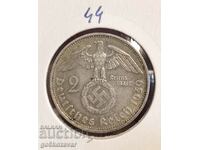 Germany Third Reich 2 stamps 1939 Silver!