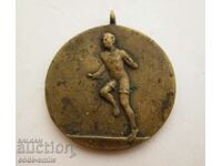 Old royal sports medal Sports club KRAKRA Pernik 1935