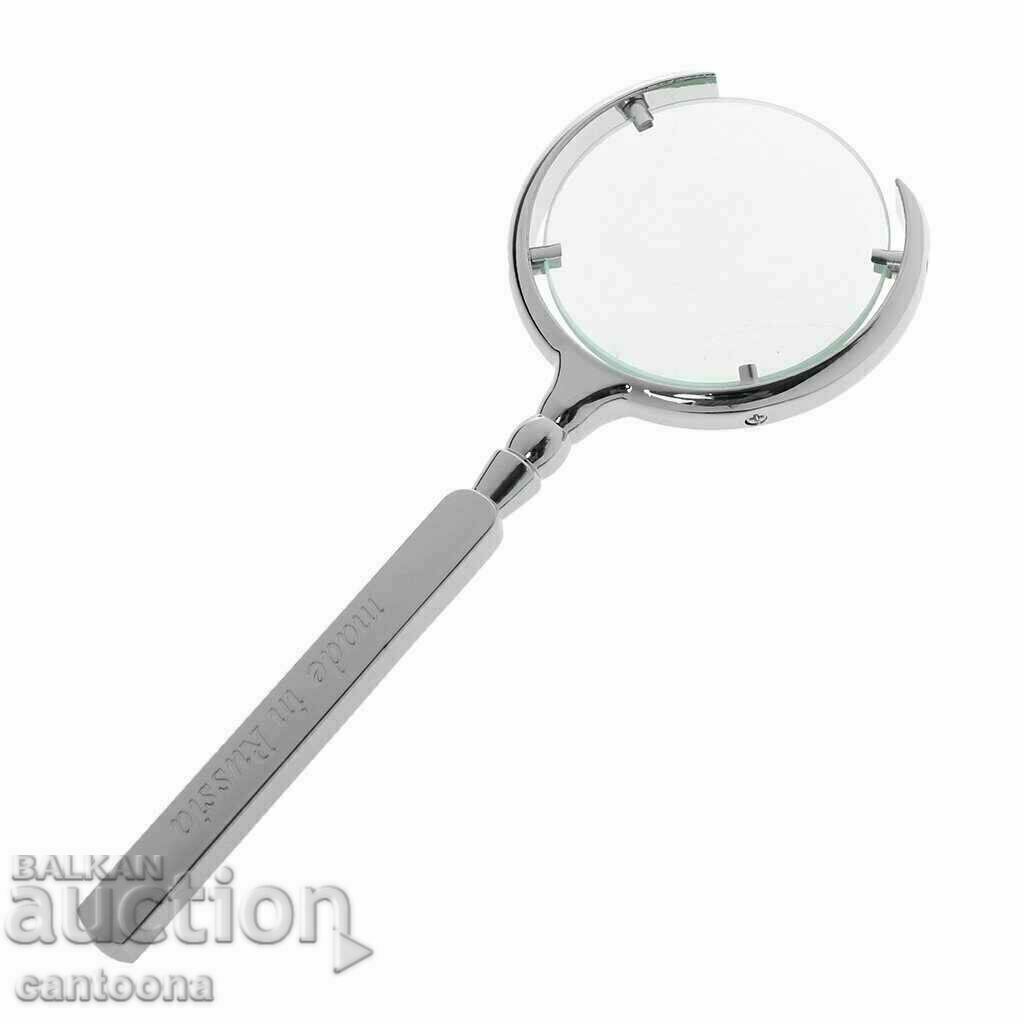 Luxury handheld magnifying glass, glass, 6x magnification with price 20.99 BGN | € 10.73