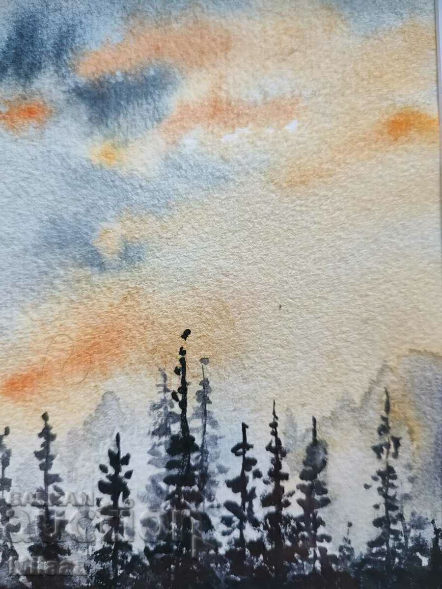 Original painting - watercolor with price 50.00 BGN | € 25.56 Original painting - watercolor with price 50.00 BGN | € 25.56