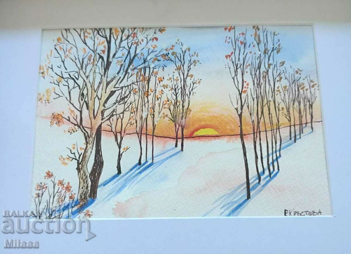 Original painting - watercolor with price 50.00 BGN | € 25.56 Original painting - watercolor with price 50.00 BGN | € 25.56