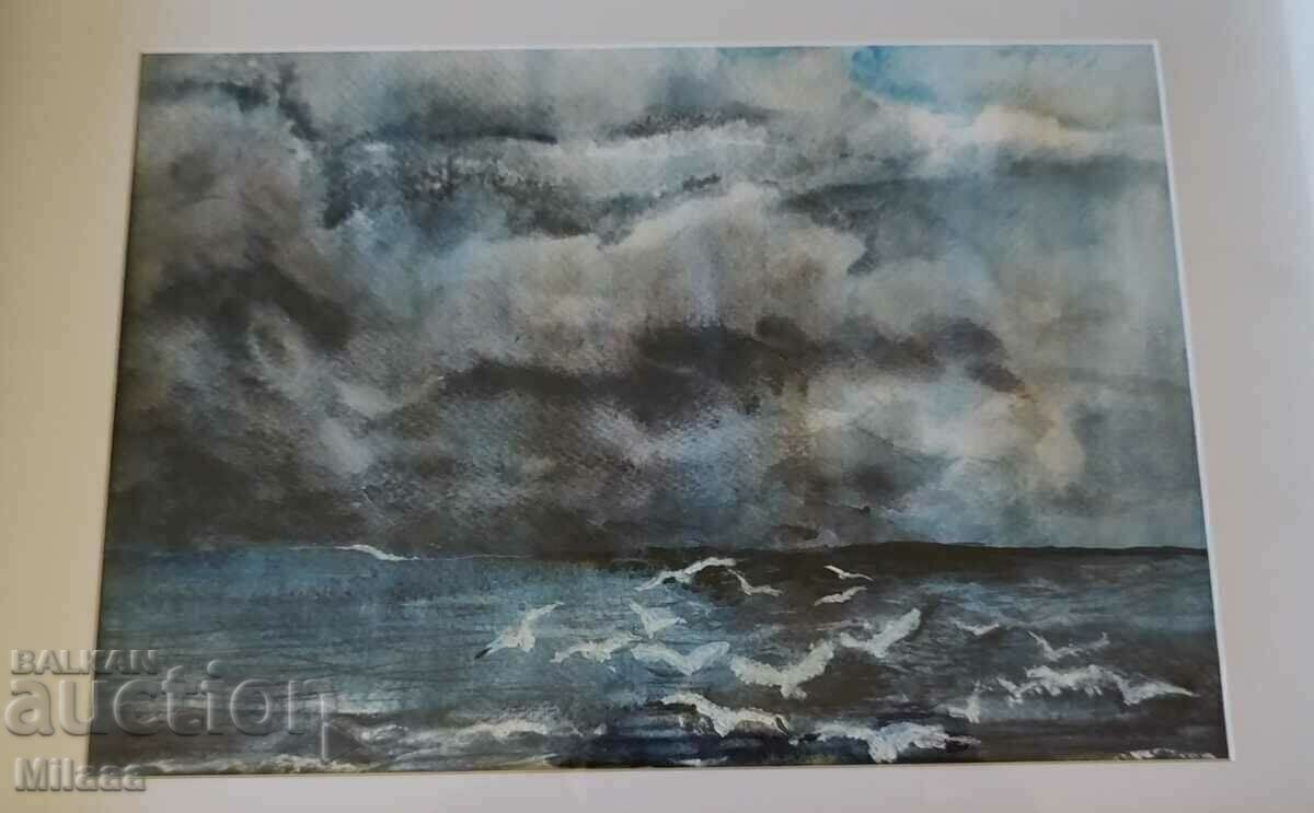 Original painting - watercolor with price € 35.00 | 68.45 BGN