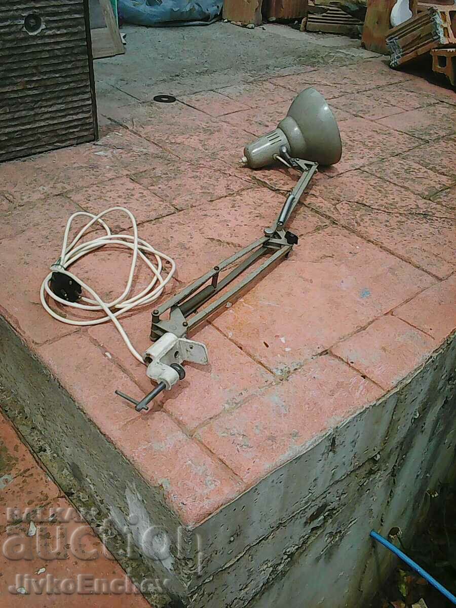 Old industrial lamp