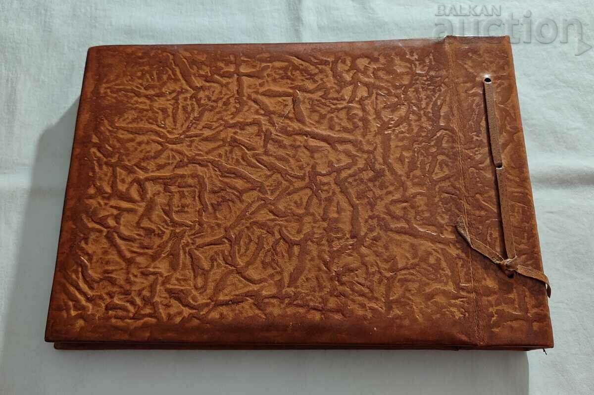 Delivery of OLD /GENUINE LEATHER/ PHOTO ALBUM UNUSED Delivery of OLD /GENUINE LEATHER/ PHOTO ALBUM UNUSED