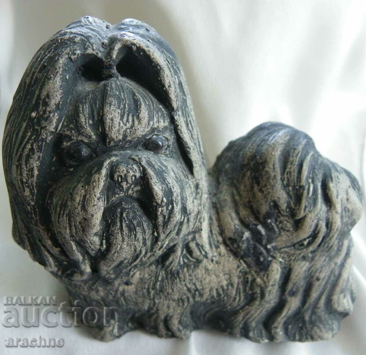 Japanese Shih Tzu dog stone figurine with price 50.00 BGN | € 25.56 Japanese Shih Tzu dog stone figurine with price 50.00 BGN | € 25.56