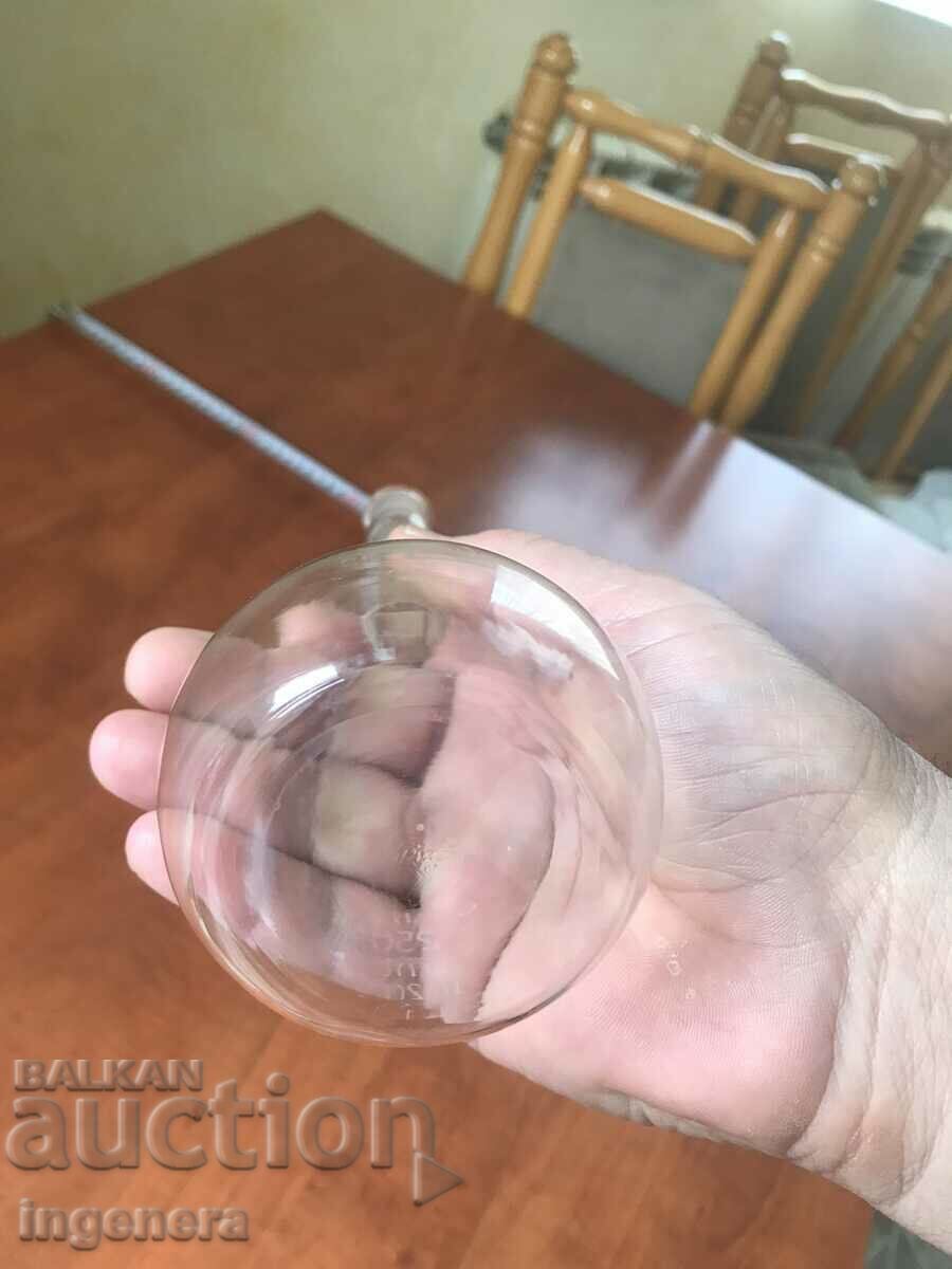 PROFESSIONAL THERMO FLASK 250 ML GLASS LABORATORY-GDR - 5 PROFESSIONAL THERMO FLASK 250 ML GLASS LABORATORY-GDR - 5