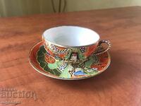 PORCELAIN FINE CUP PLATE SET MARKING