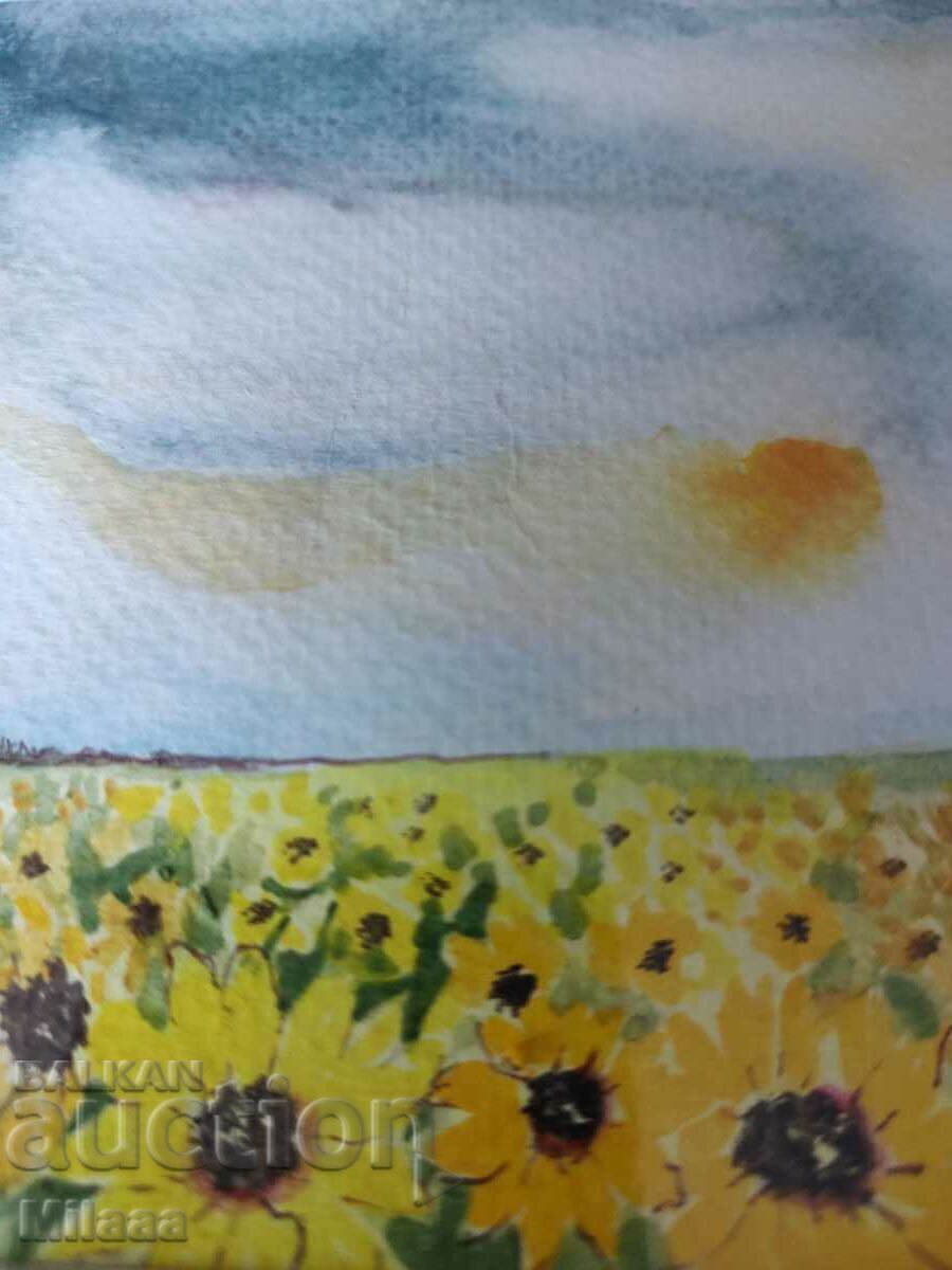 Original painting - watercolor with price 30.00 BGN | € 15.34 Original painting - watercolor with price 30.00 BGN | € 15.34