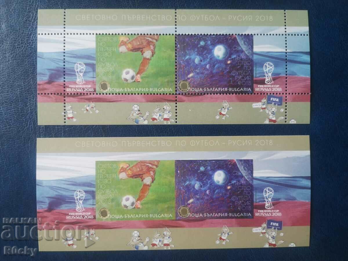 Souvenir block WC Football Russia