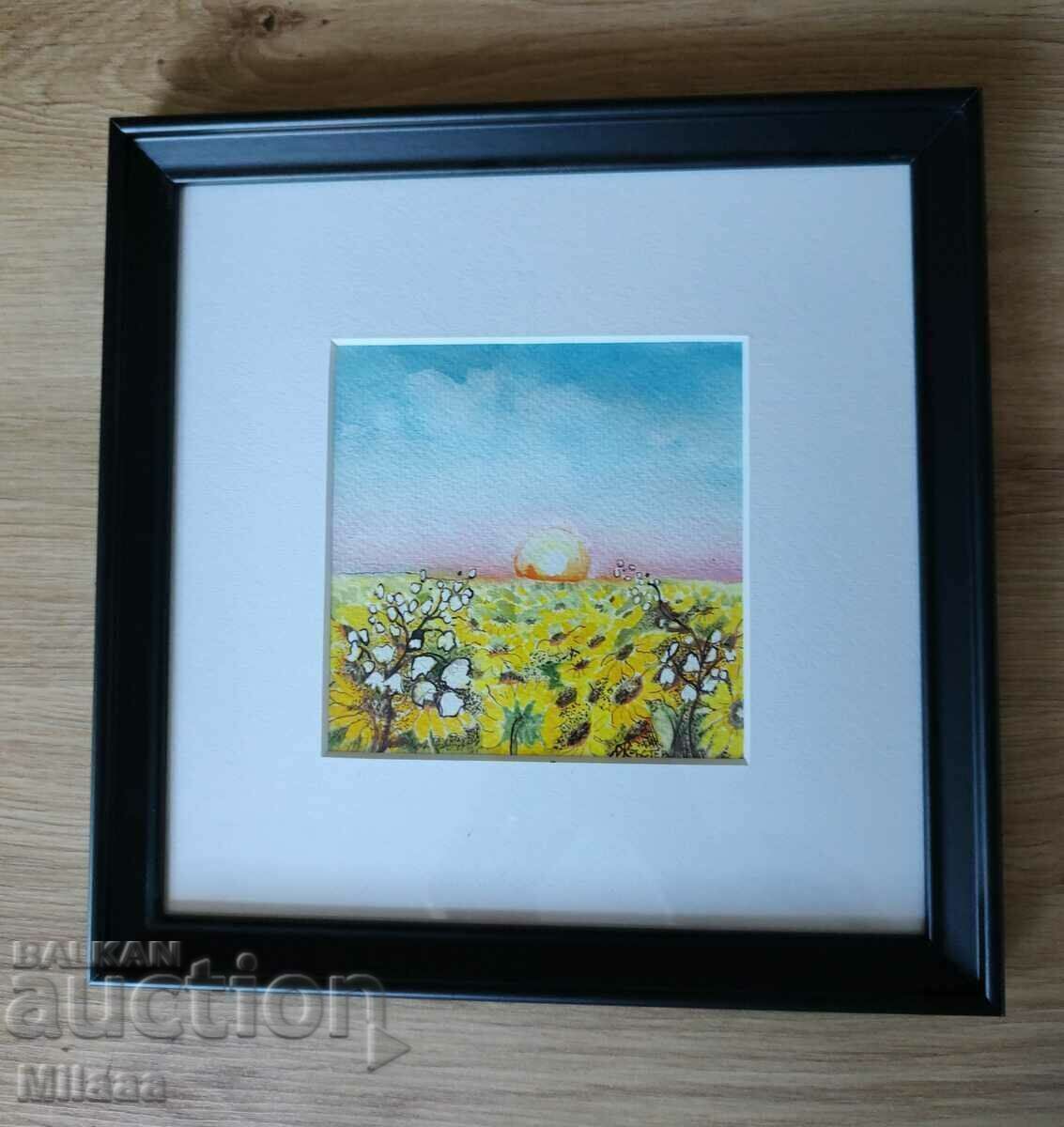 Πρωτότυπος πίνακας - ακουαρέλα Πρωτότυπος πίνακας - ακουαρέλα