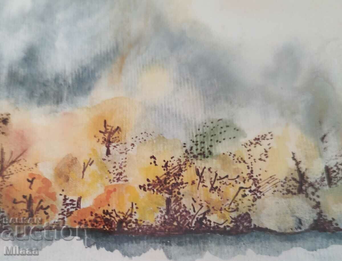 Original painting - watercolor with price 30.00 BGN | € 15.34 Original painting - watercolor with price 30.00 BGN | € 15.34