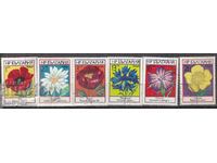 BK ,2303-2308 Polish flowers machine stamped-