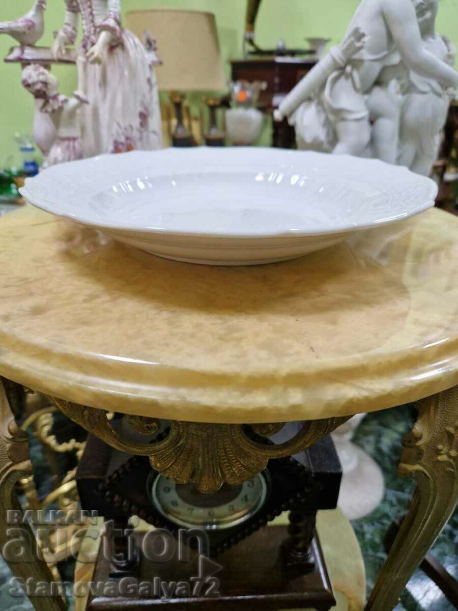 A rare large antique Meissen porcelain plate - 6 A rare large antique Meissen porcelain plate - 6