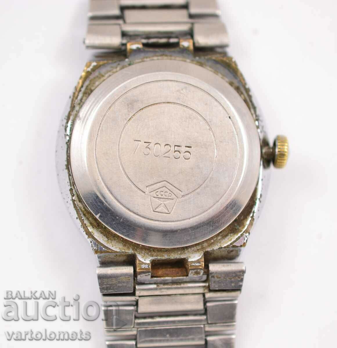 Auction FLIGHT POLJOT USSR men's watch - works Auction FLIGHT POLJOT USSR men's watch - works