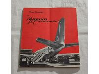 SABENA AIRLINE #1 1959 SCHEDULE BROCHURE