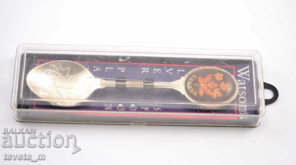 Collector's spoon in CANADA box