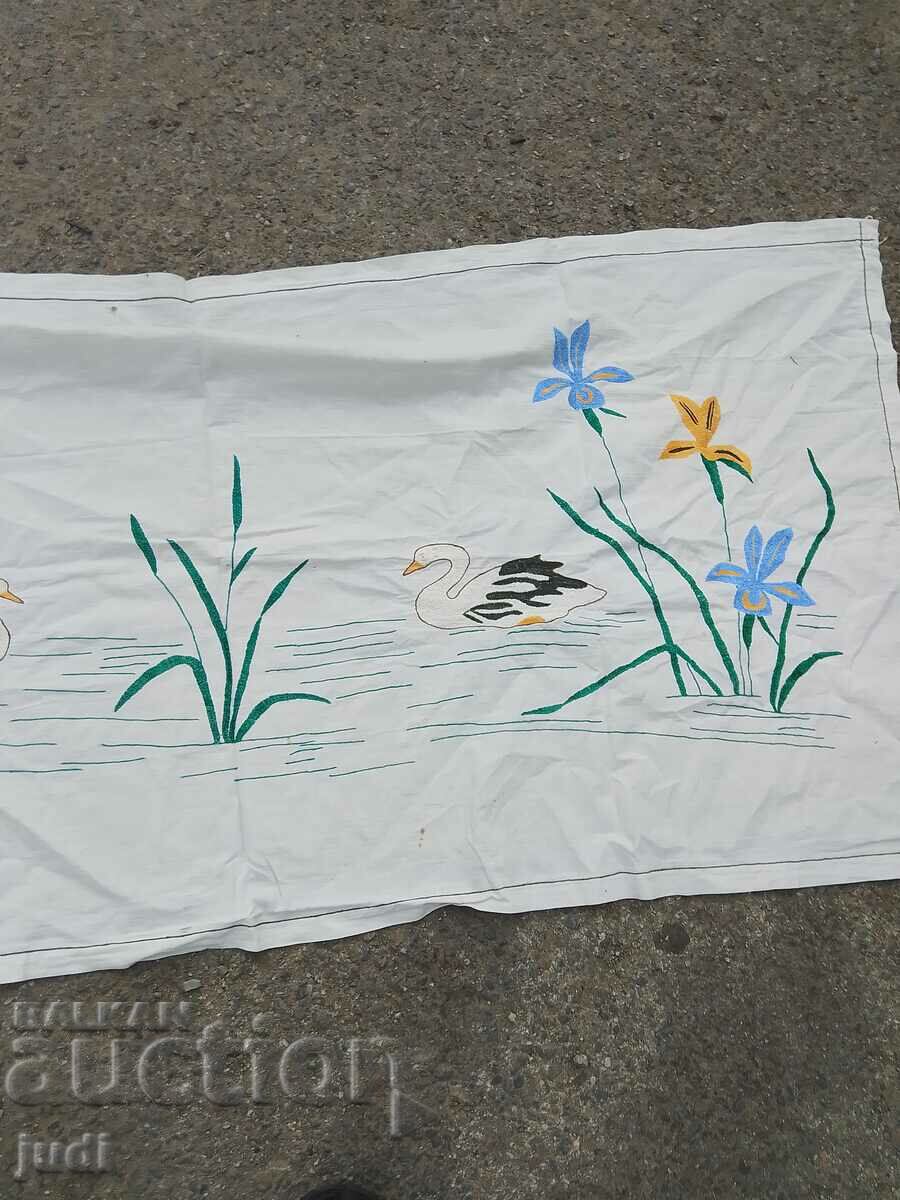 Large tablecloth embroidery - 5 Large tablecloth embroidery - 5