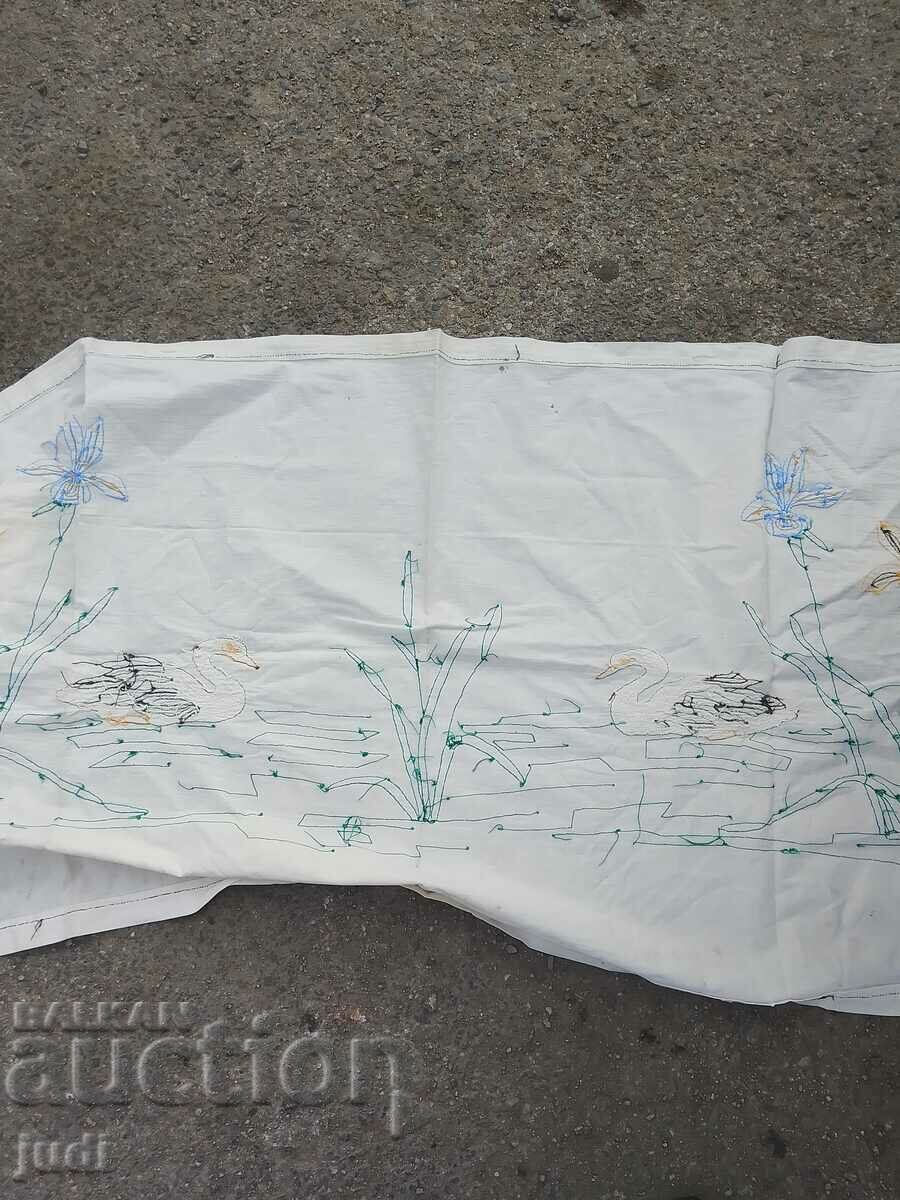 Large tablecloth embroidery - 6 Large tablecloth embroidery - 6