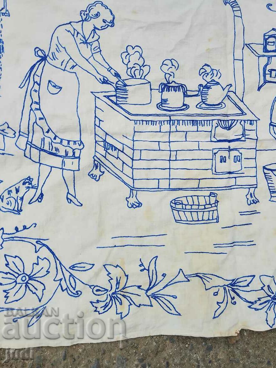 Delivery of Embroidery decoration Delivery of Embroidery decoration