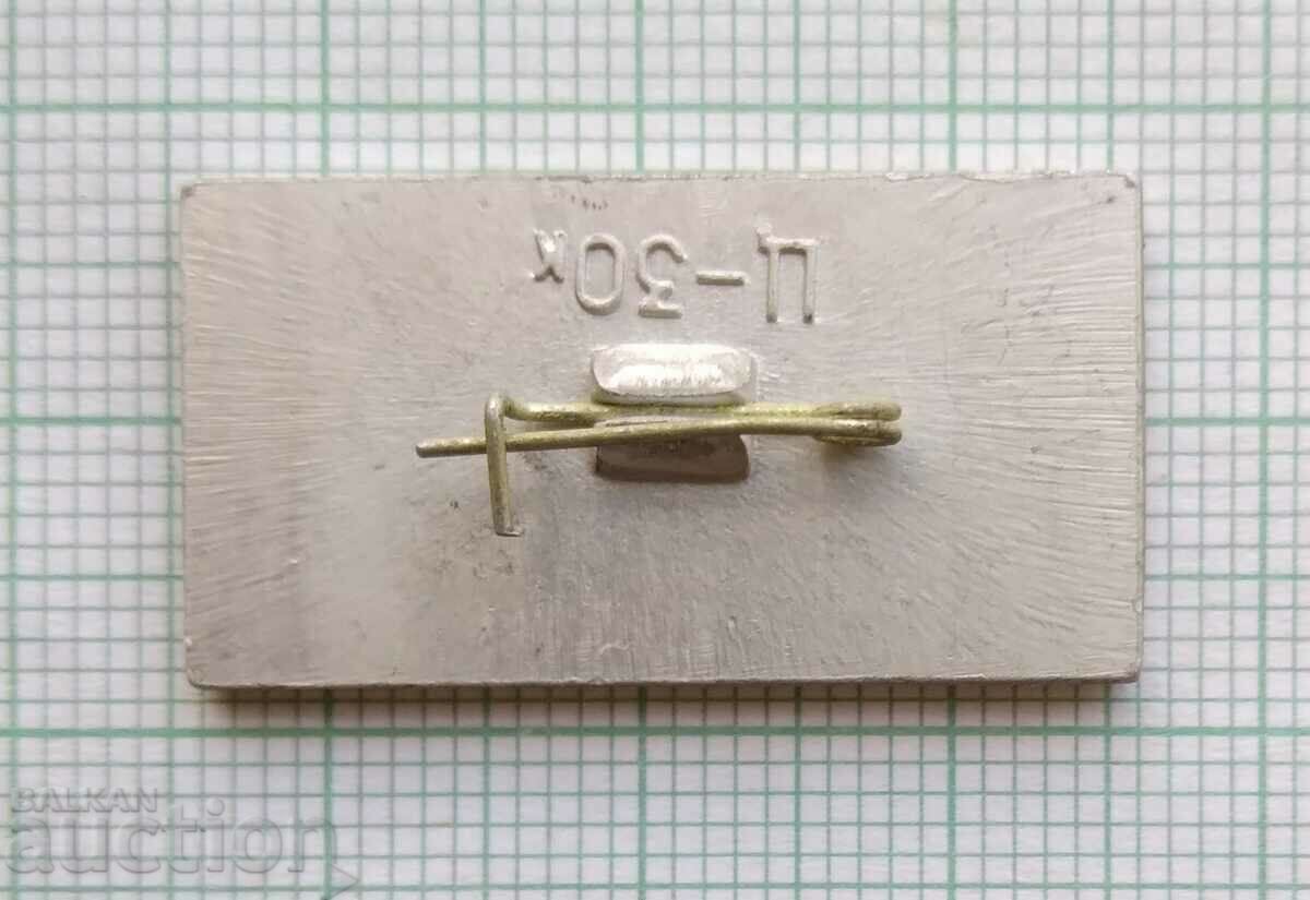 Auction  16835 Badge - USSR Rechflot 60 years of the October Revolution