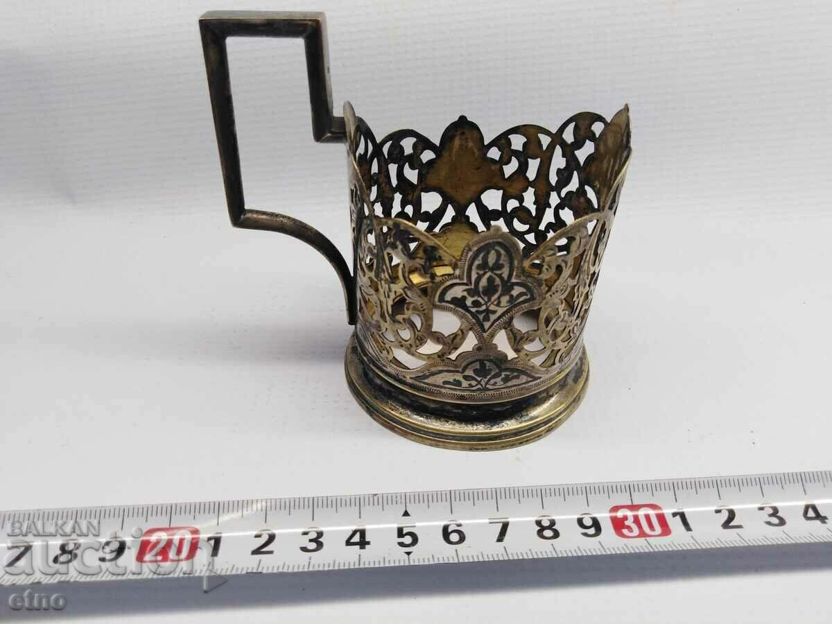 Delivery of USSR MOUNTED - "KUBACHI", SILVER 875 WITH NIELO AND GOLD