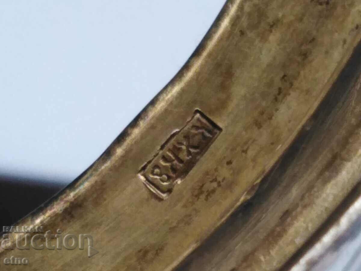 USSR MOUNTED - "KUBACHI", SILVER 875 WITH NIELO AND GOLD - 6