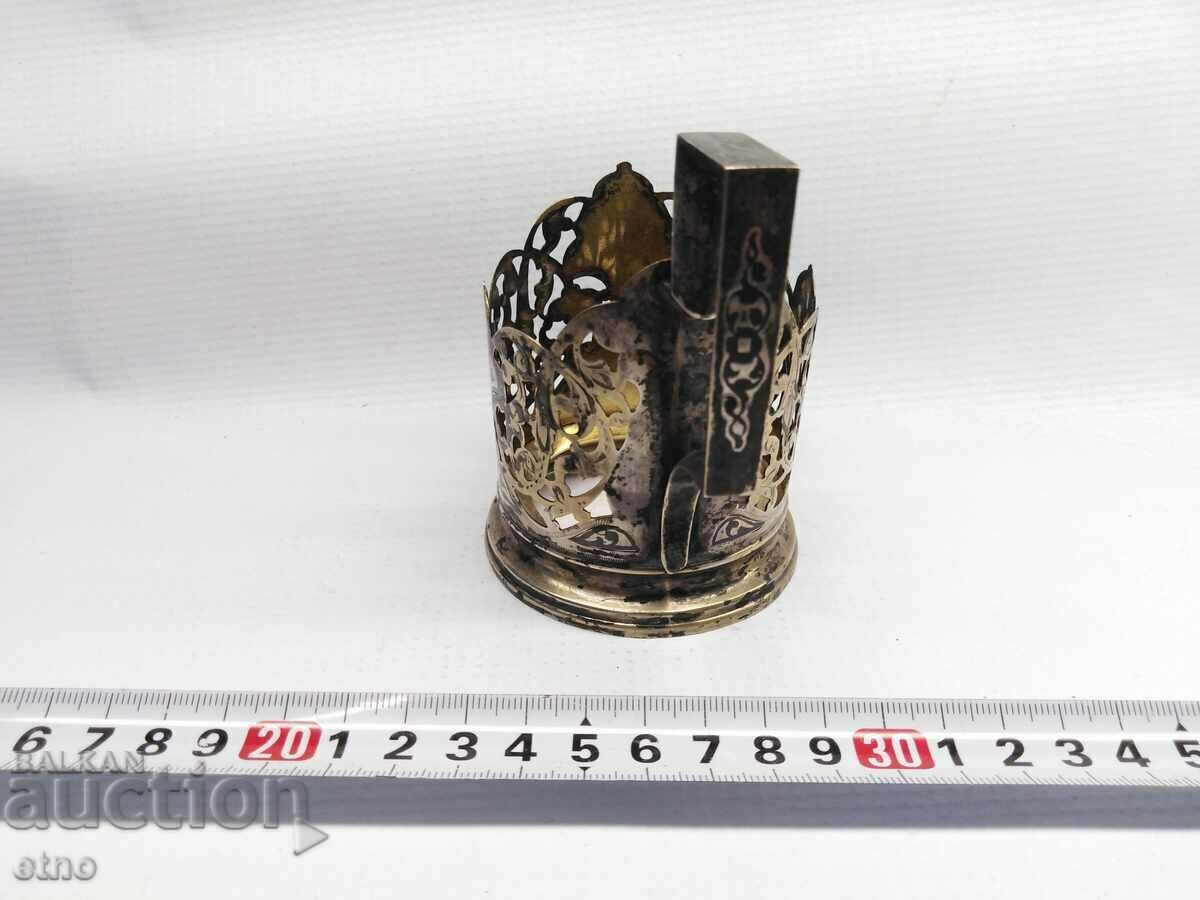 Auction USSR MOUNTED - "KUBACHI", SILVER 875 WITH NIELO AND GOLD Auction USSR MOUNTED - "KUBACHI", SILVER 875 WITH NIELO AND GOLD