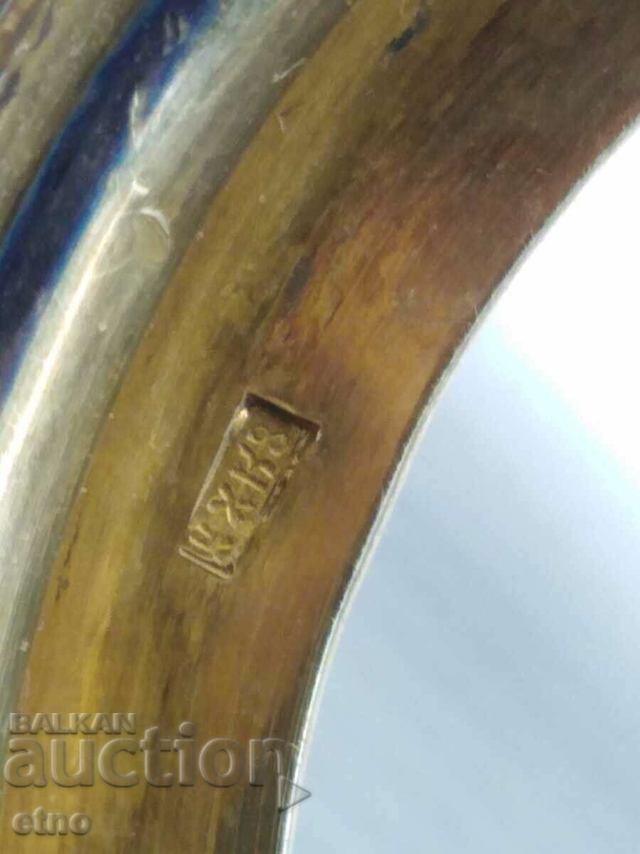 USSR MOUNTED - "KUBACHI", SILVER 875 WITH NIELO AND GOLD - 7 USSR MOUNTED - "KUBACHI", SILVER 875 WITH NIELO AND GOLD - 7