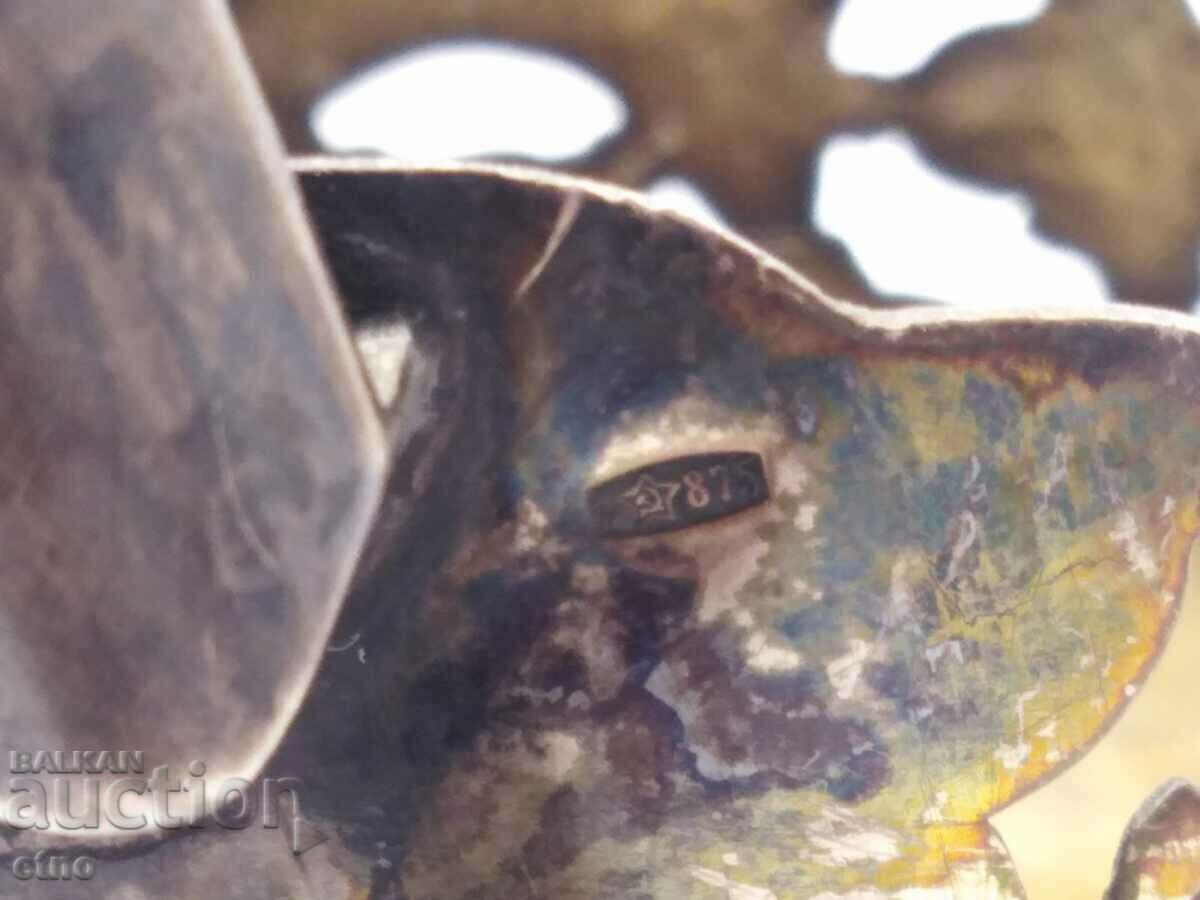 USSR MOUNTED - "KUBACHI", SILVER 875 WITH NIELO AND GOLD - 5 USSR MOUNTED - "KUBACHI", SILVER 875 WITH NIELO AND GOLD - 5