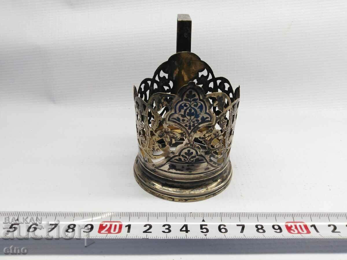 USSR MOUNTED - "KUBACHI", SILVER 875 WITH NIELO AND GOLD with price 350.00 BGN | € 178.95