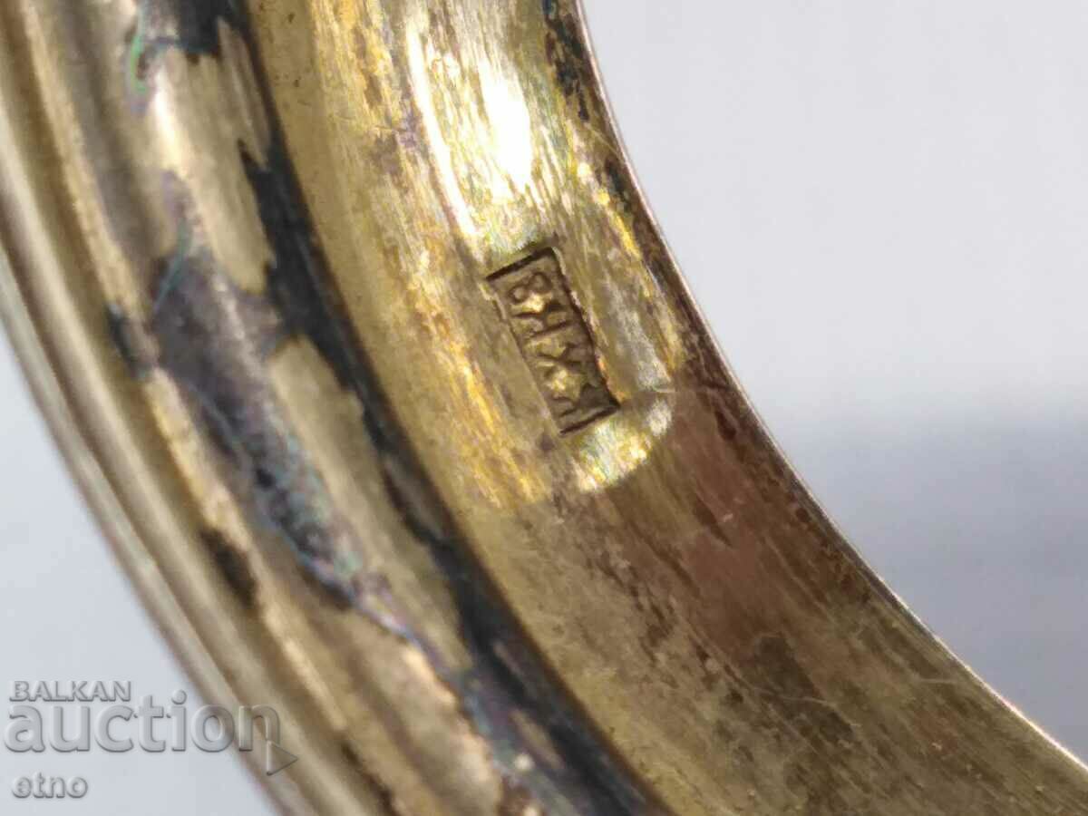 USSR MOUNTED - "KUBACHI", SILVER 875 WITH NIELO AND GOLD - 6