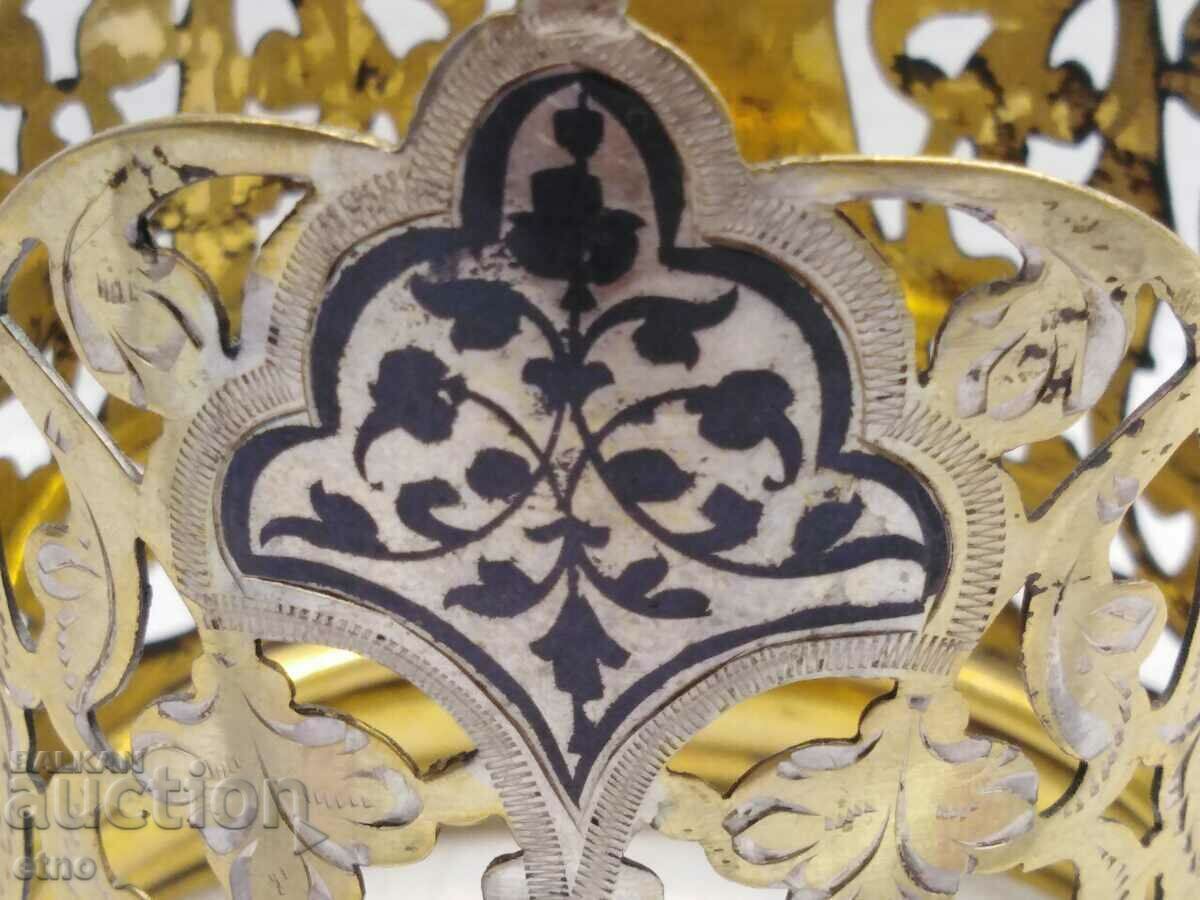 USSR MOUNTED - "KUBACHI", SILVER 875 WITH NIELO AND GOLD - 7 USSR MOUNTED - "KUBACHI", SILVER 875 WITH NIELO AND GOLD - 7