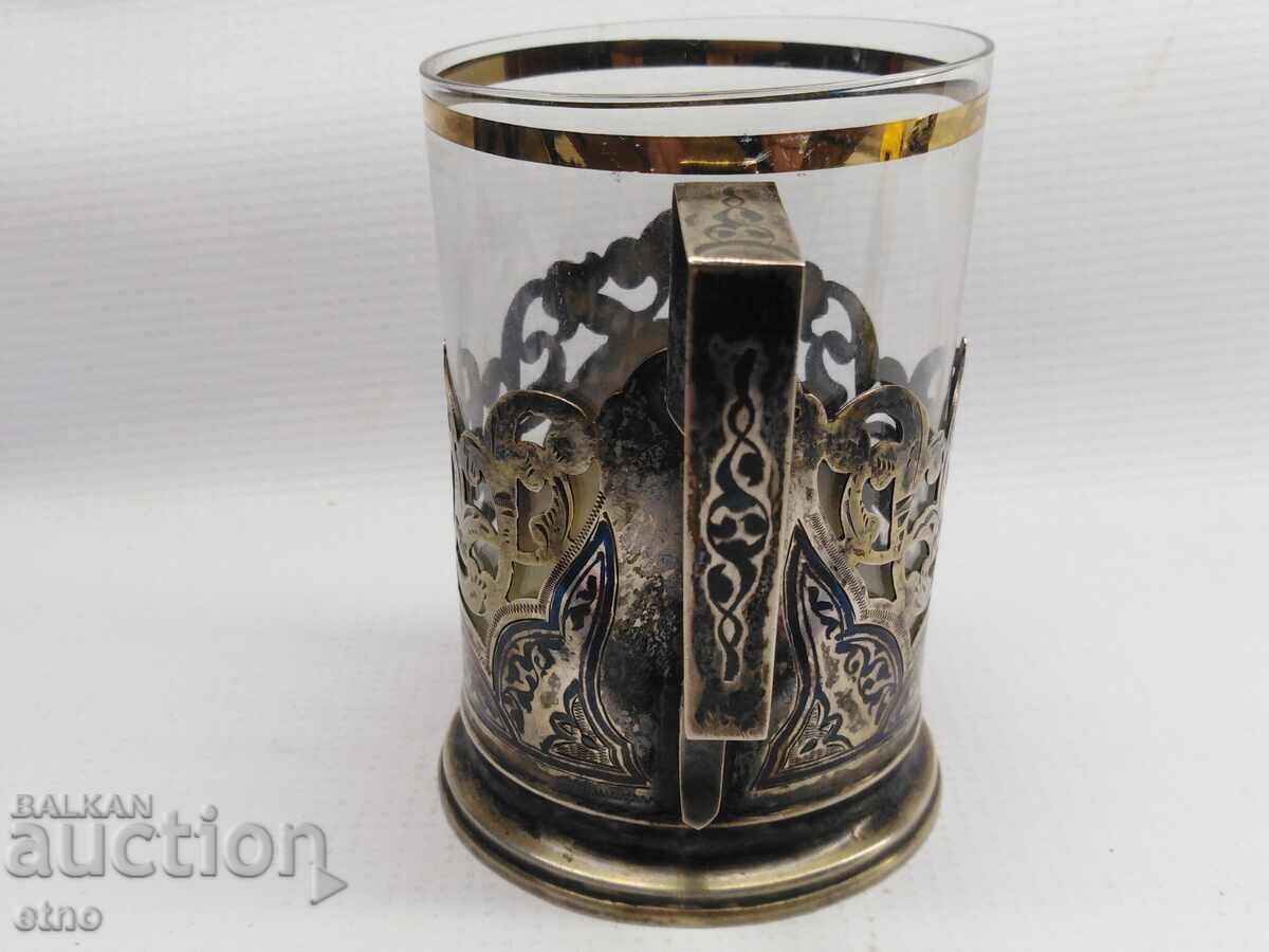 Livrarea MONTAT URSS-"KUBACHI", ARGINT 875 CU NIELO SI PLACAT IN AUR + STICLA Livrarea MONTAT URSS-"KUBACHI", ARGINT 875 CU NIELO SI PLACAT IN AUR + STICLA